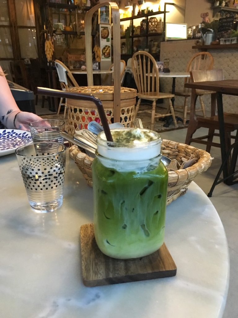 Thai tea from See You Soon in Chiang Mai