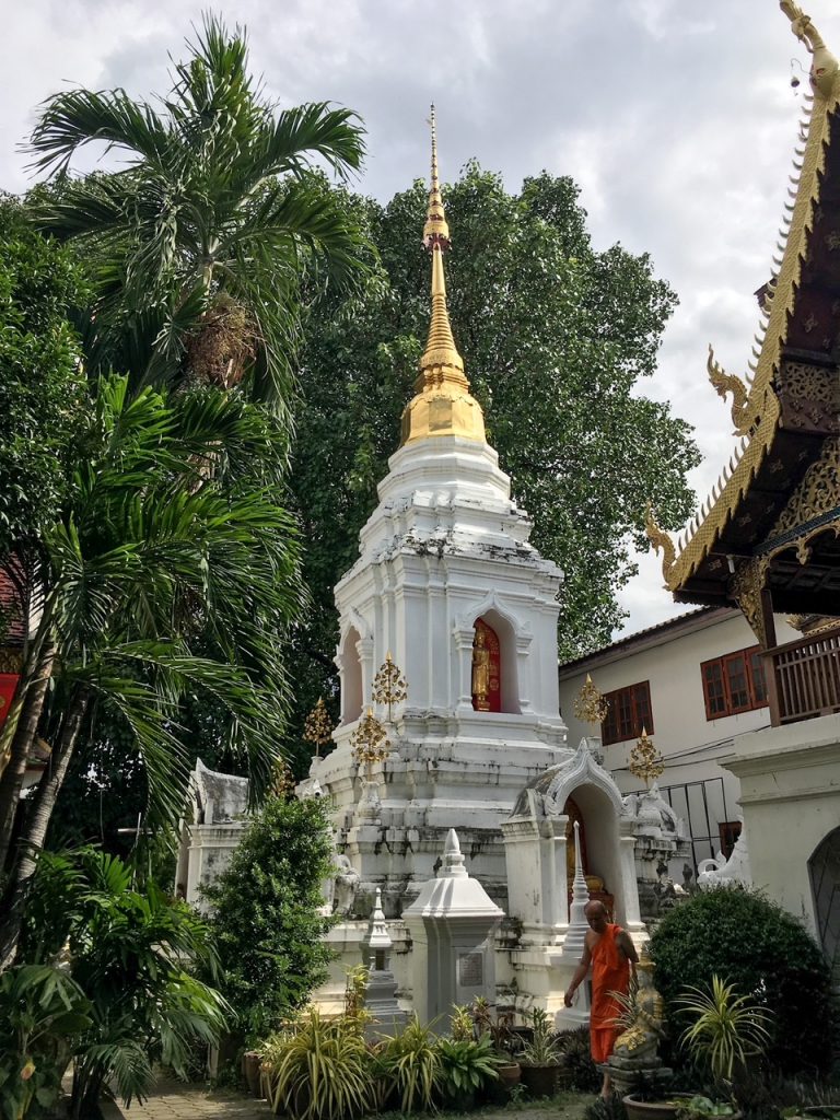 a shrine at Wat Fon Soi