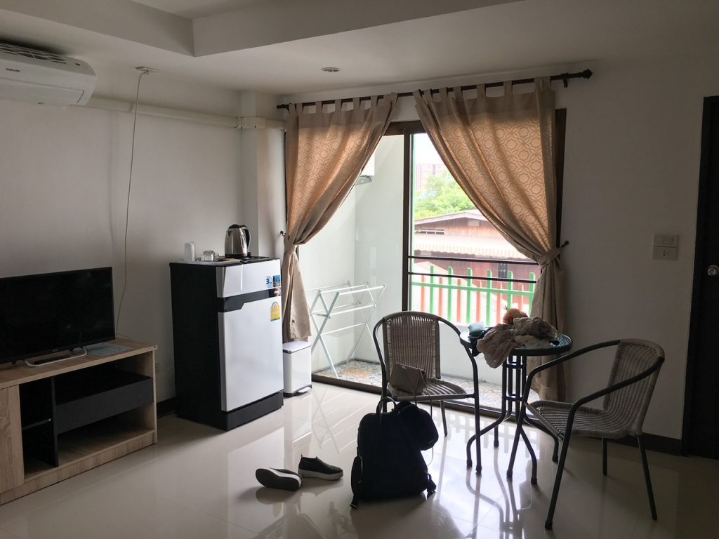 inside our Chiang Mai hotel