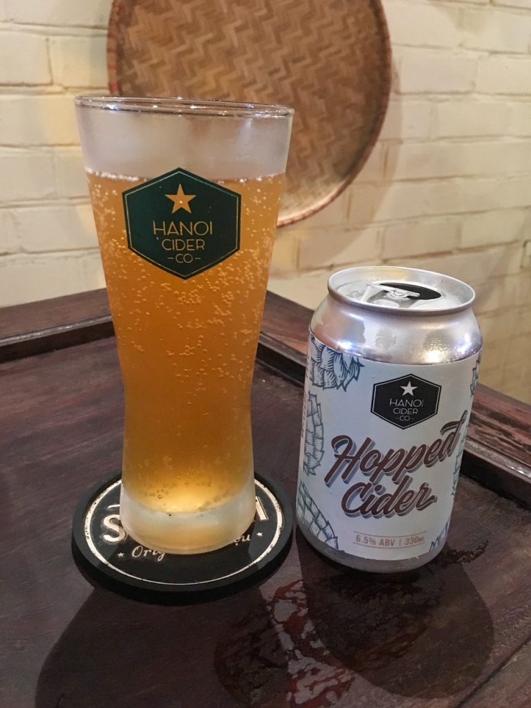 Hanoi Cider from Highway4 Bar Restaurant in Vietnam