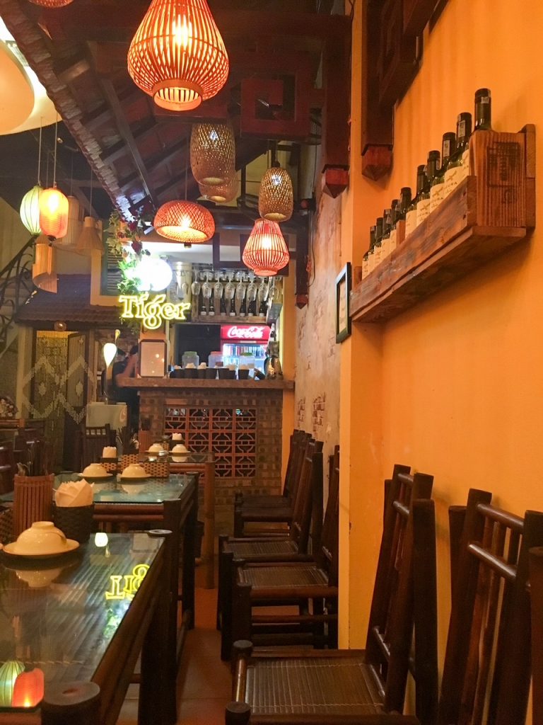 The Old Hanoi Restaurant in Hanoi Vietnam