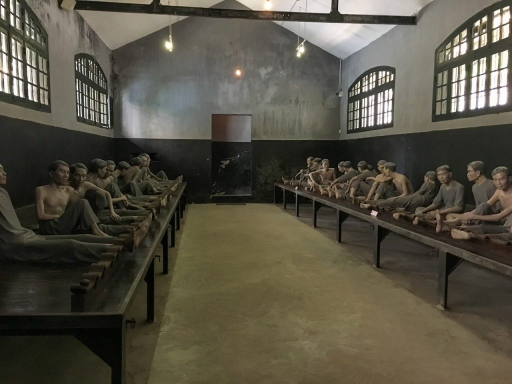 inside Hoa Lo Prison, a must-see Hanoi attraction