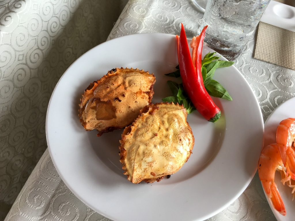 our first lunch onboard Renea Cruises