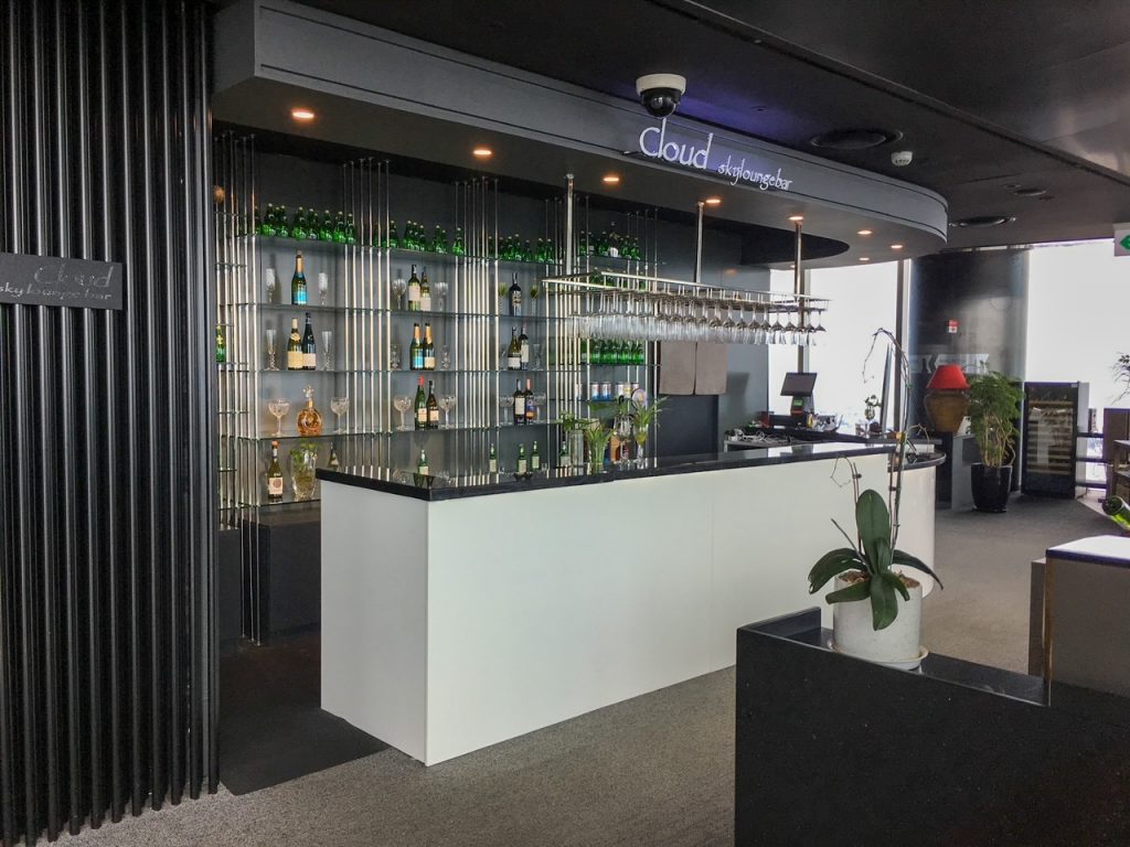 the lounge at the Sky Lotte Observation Deck in Hanoi