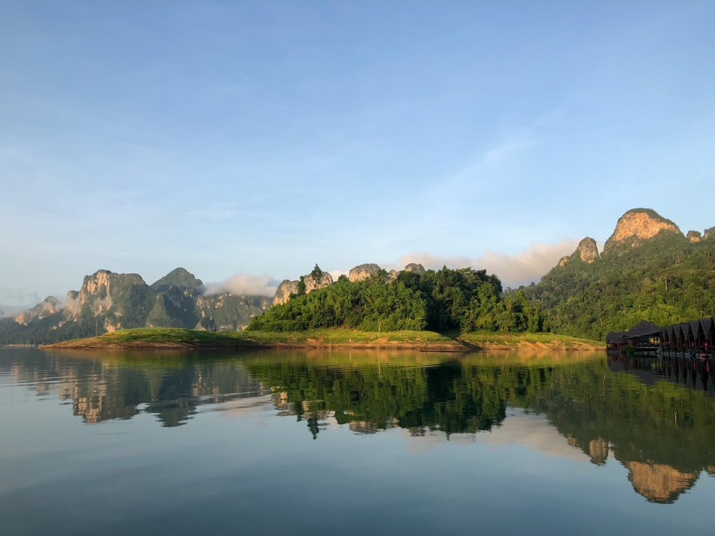 Cheow Lan Lake inside Khao Sok National Park
