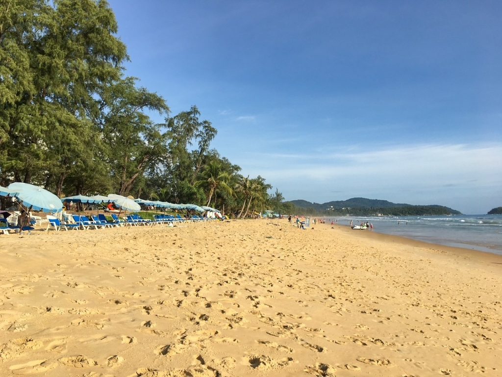 Karon Beach on Phuket Island in Thailand