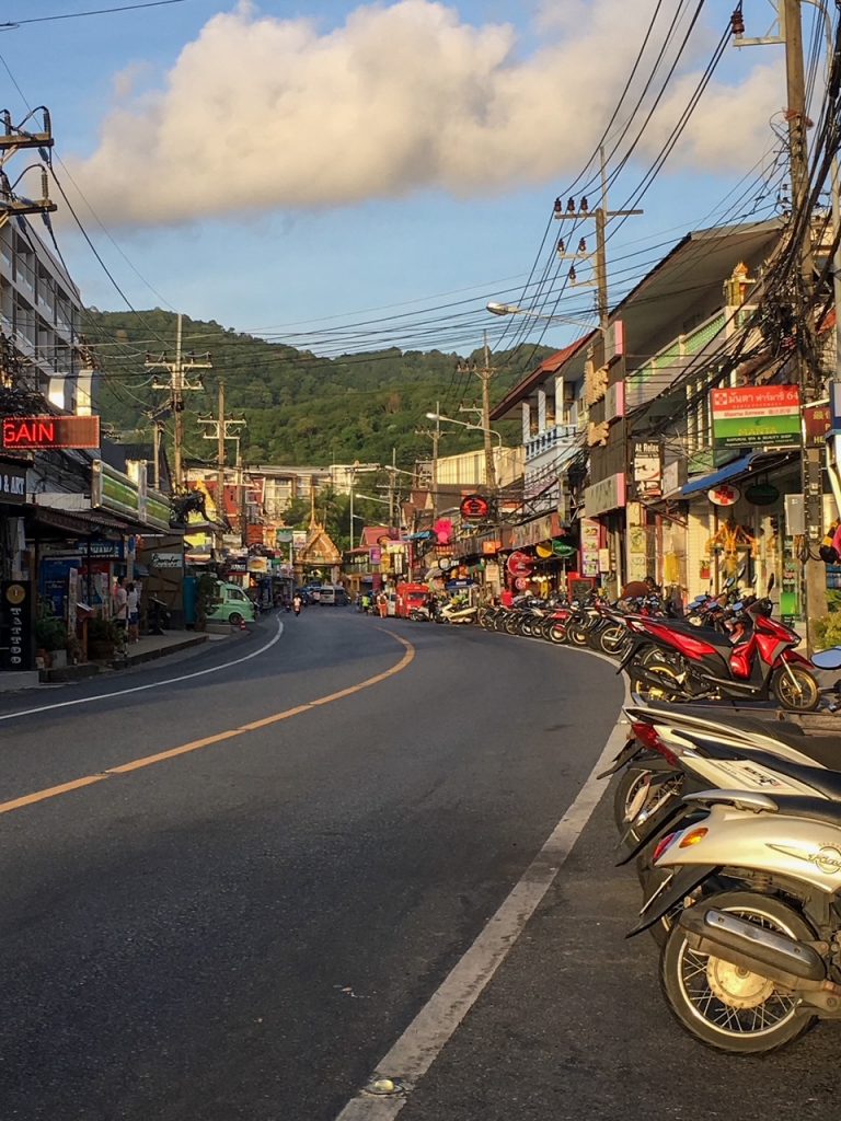 a street in Phuket Thailand