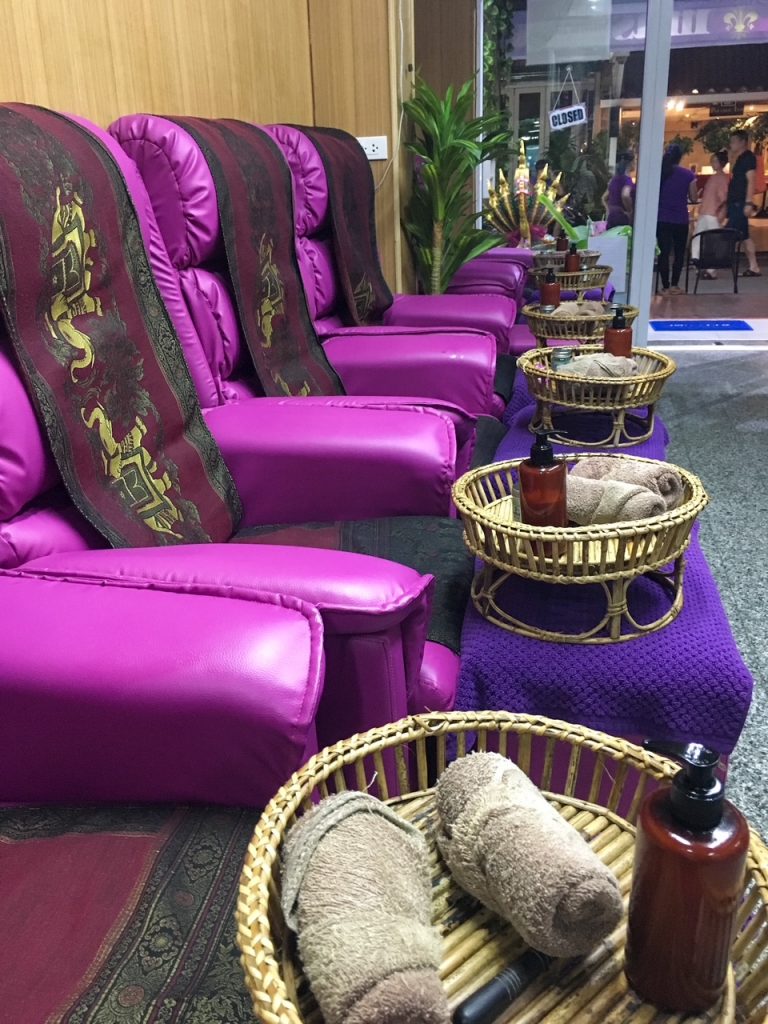 massage chairs Karon Beach