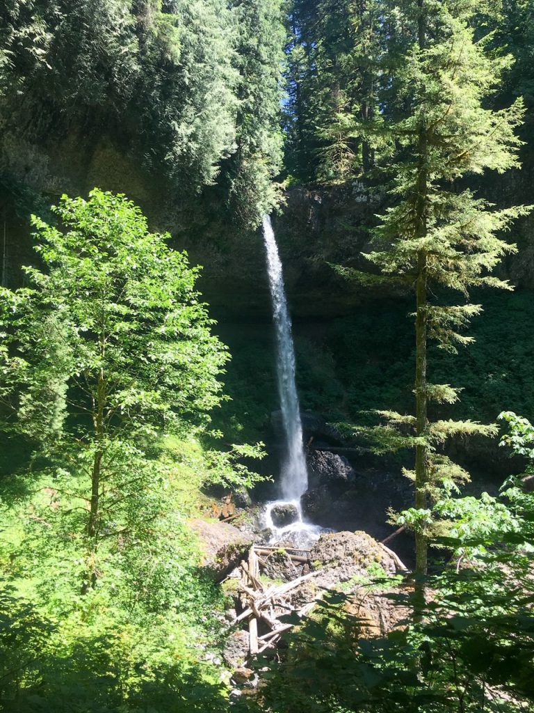 Middle North Falls on the Trail of Ten Falls