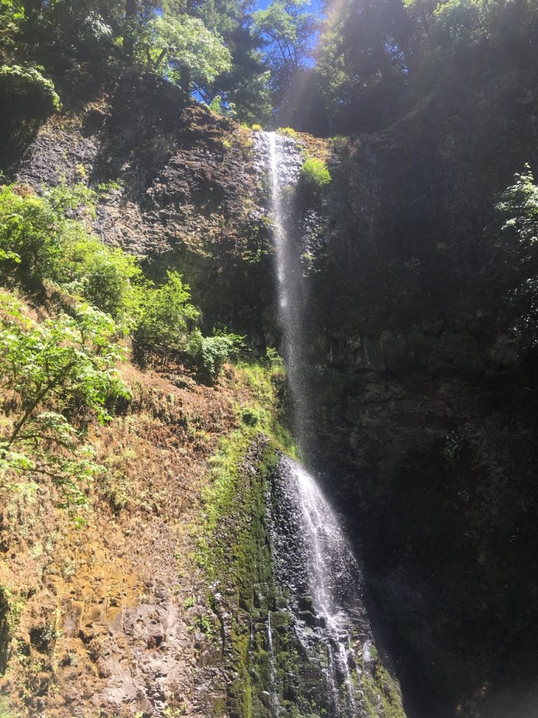 Double Falls on the Trail of Ten Falls