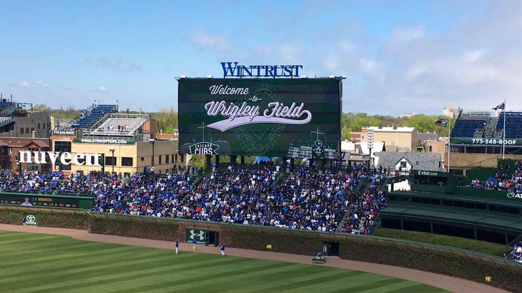 Flags of Wrigley Field - 2021  As we welcome fans back to the Friendly  Confines, be sure to look up! The flags on the Wrigley Field roof will now  honor Cubs