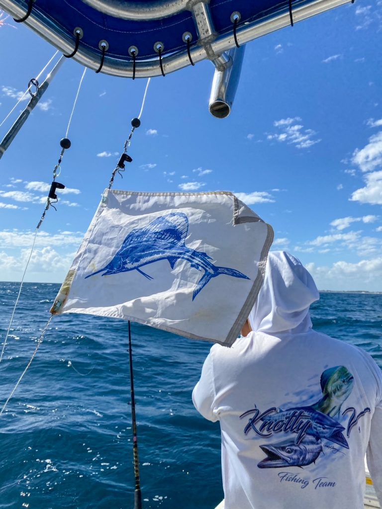 raise your flag after catching an Atlantic Sailfish