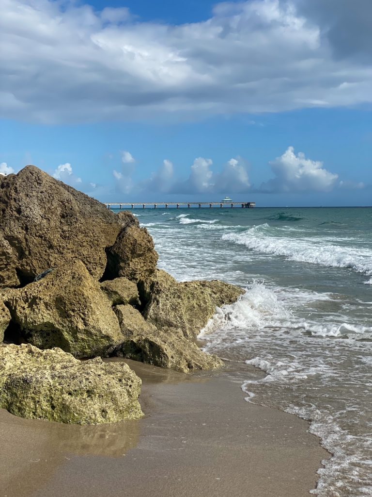 the pier in Deerfield Beach, Florida