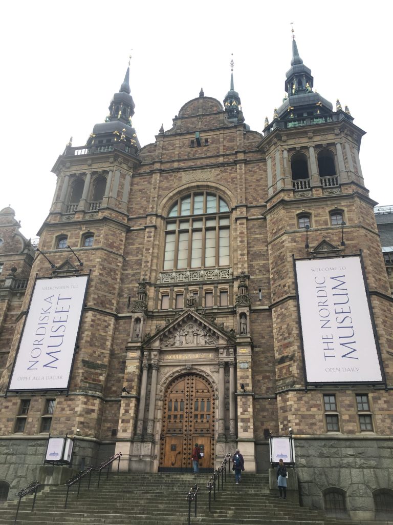 the Nordic Museum in Stockholm, Sweden