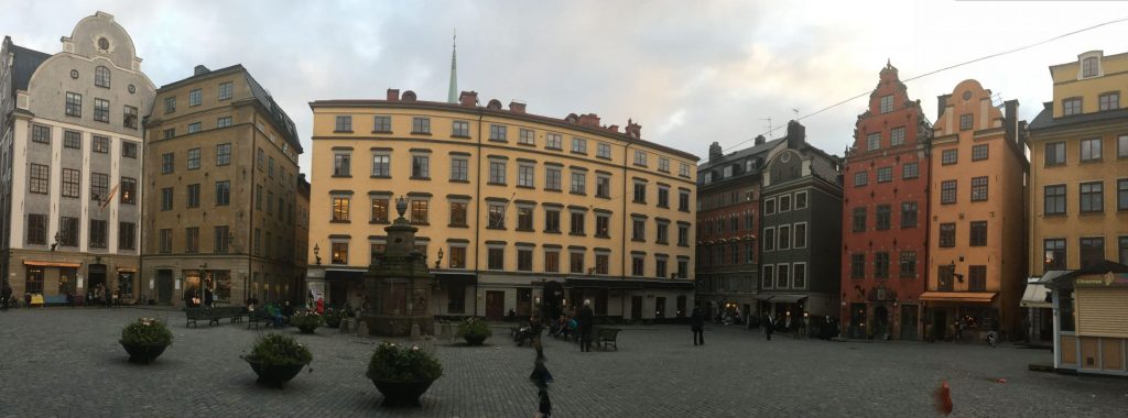 Gamla Stan or the Old Town of Stockholm, Sweden