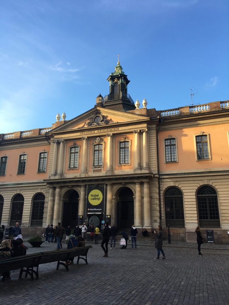 The Nobel Prize Museum in Stockholm, Sweden