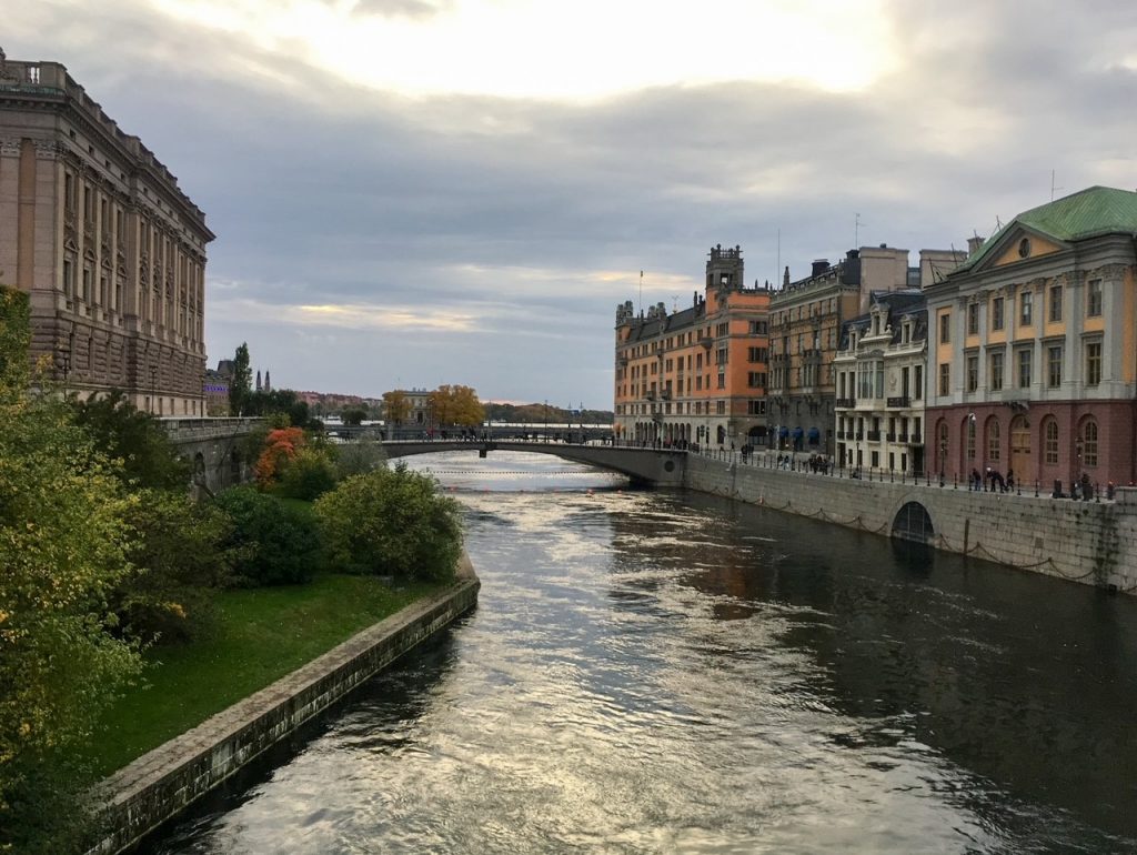 another beautiful waterway in Stockholm, Sweden