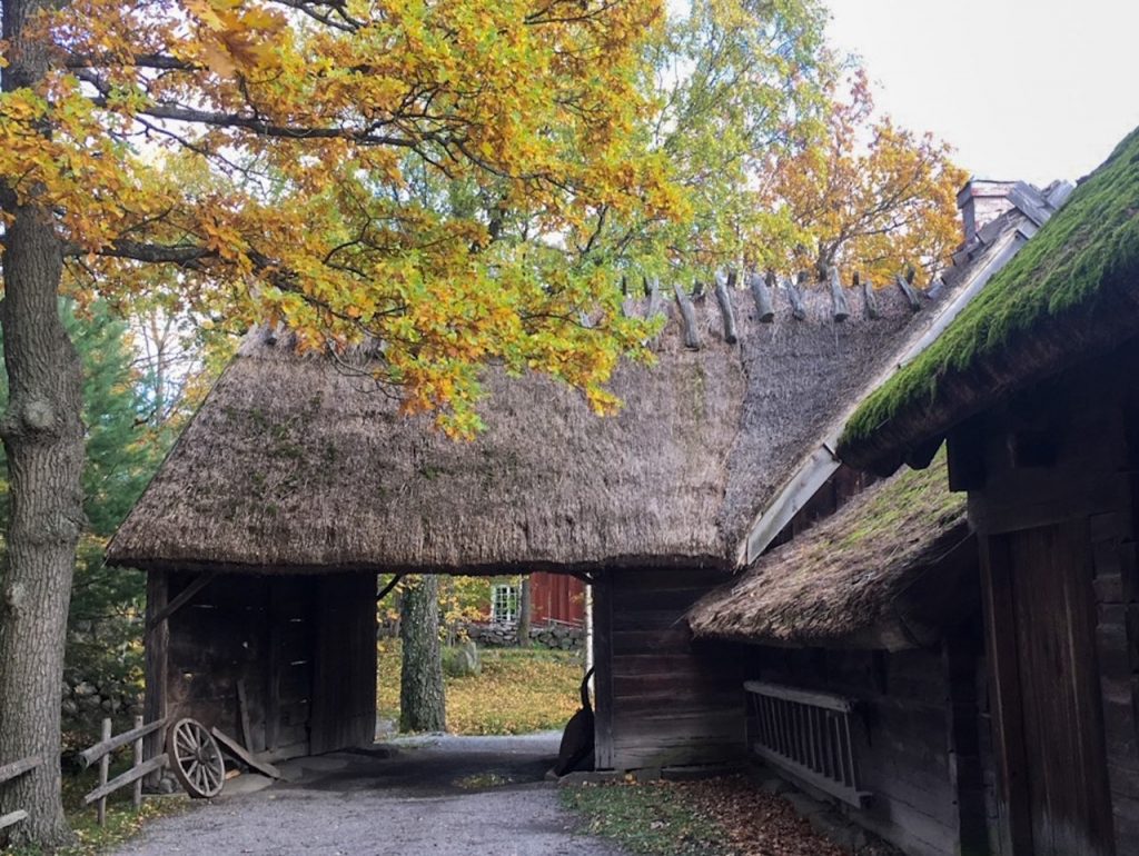 a charming old village at Skansen