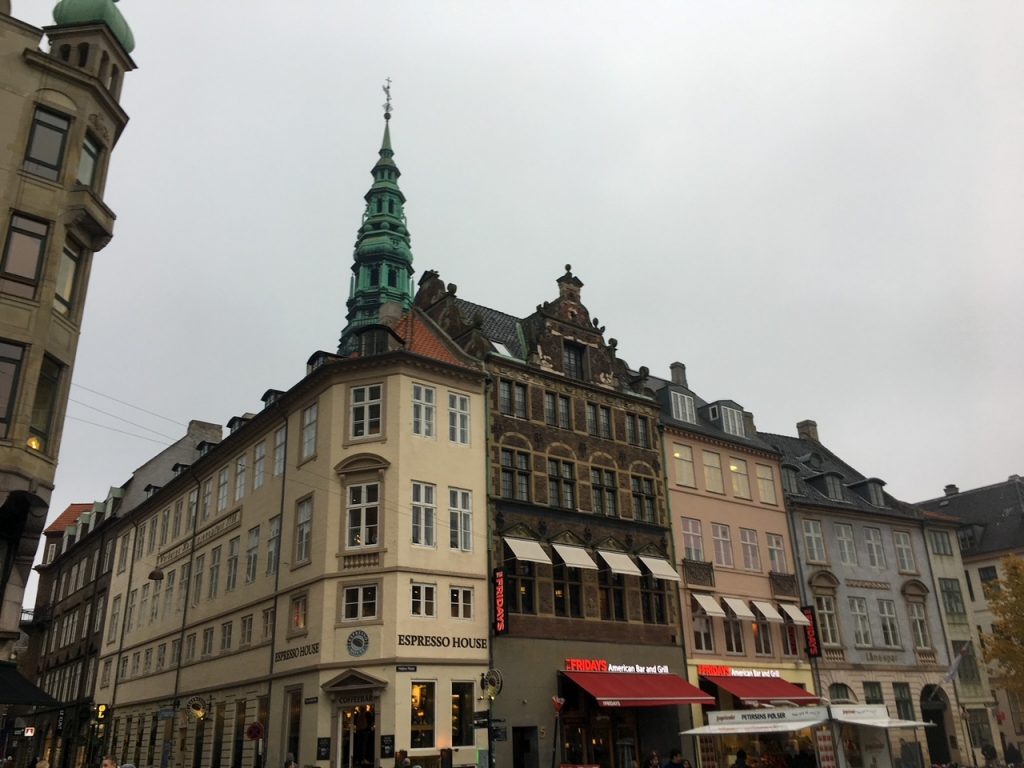 a fun shopping area in Copenhagen called Strøget