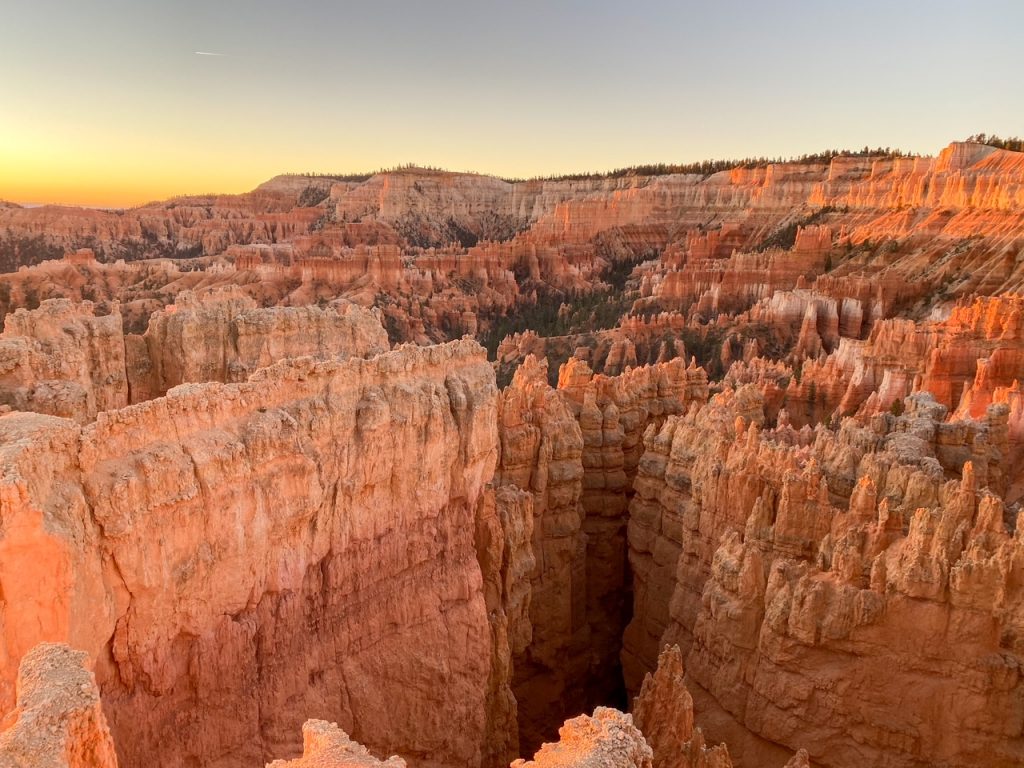The view from Sunset Point at Bryce Canyon National Park
