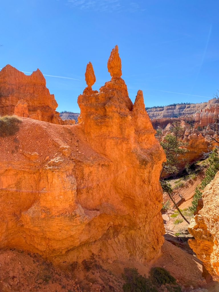a neat rock formation on the Queen's Garden Trail in Bryce Canyon