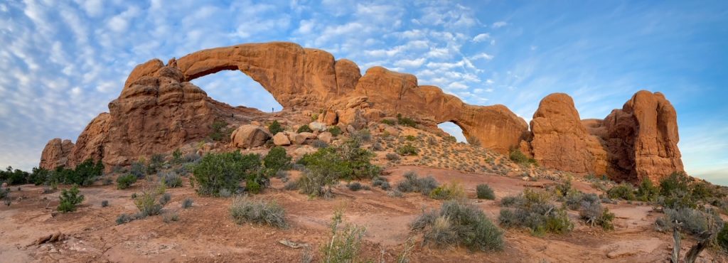 The Windows Section of Arches National Park