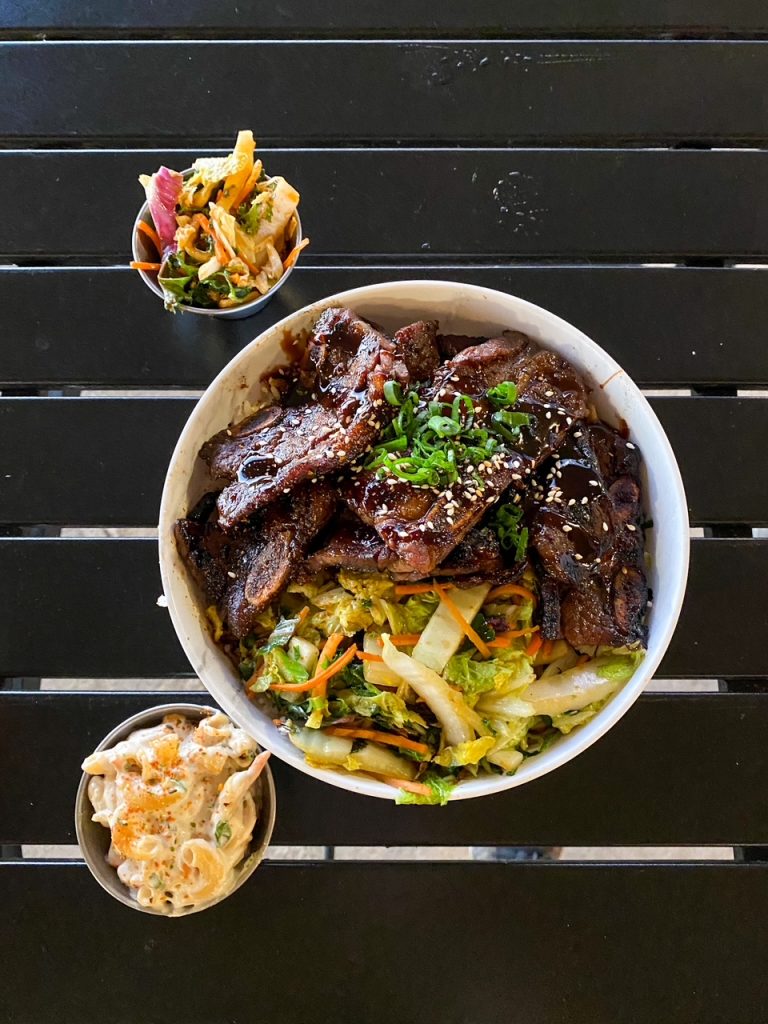 BBQ Kalbi Short Ribs Bowl from Sunset 89 in Page, AZ