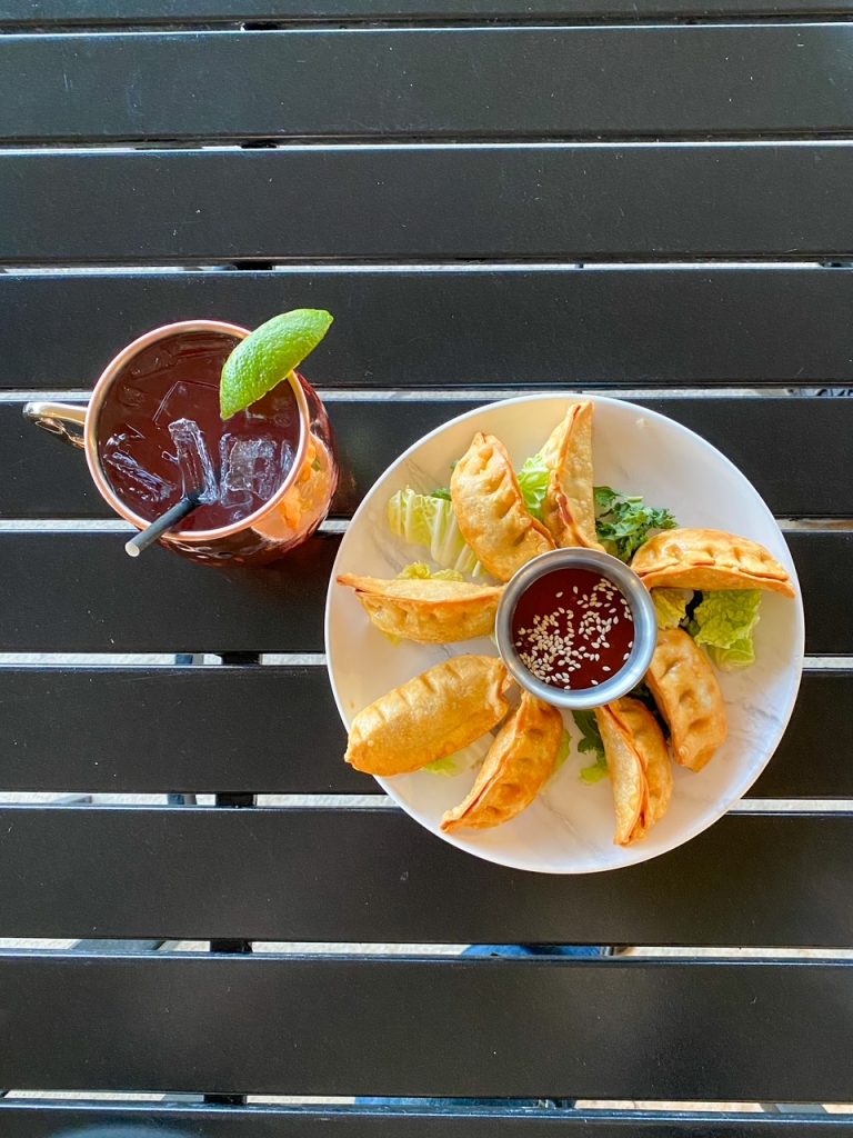 the potstickers from Sunset 89 in Page, AZ