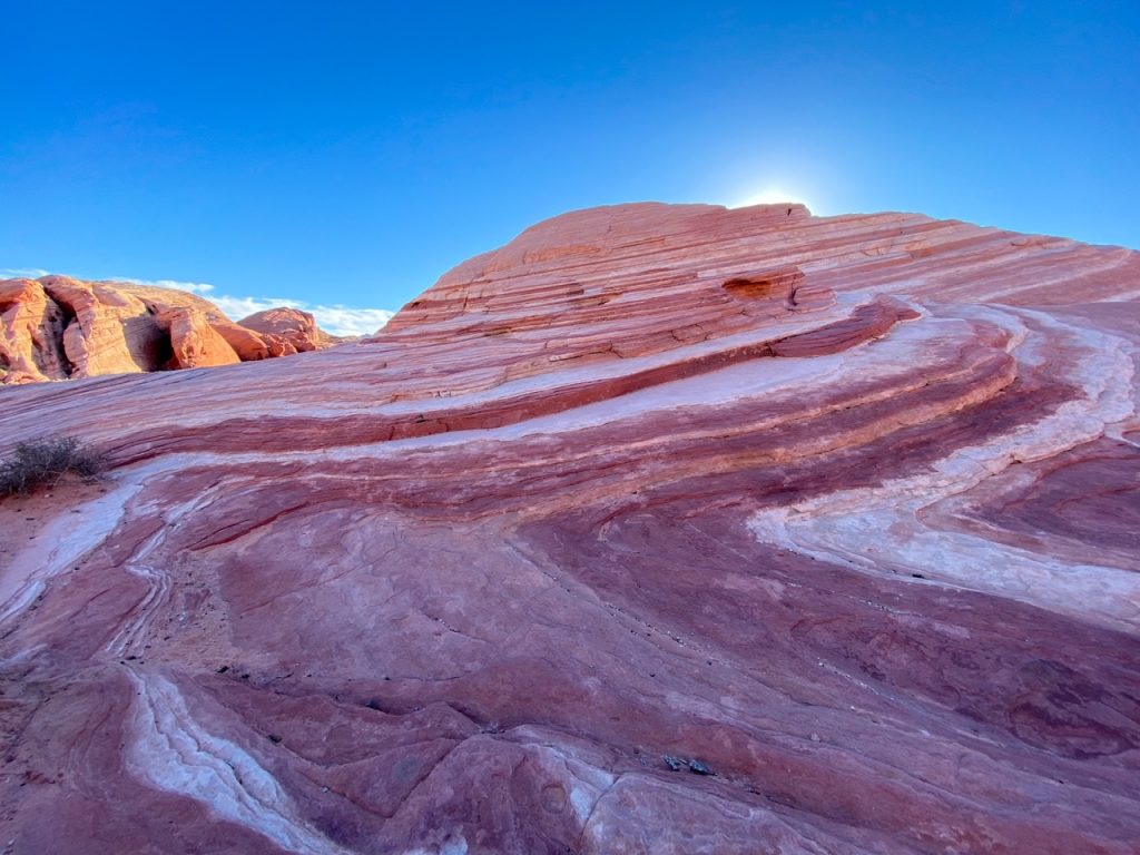 the beautiful Fire Wave at Valley of Fire State Park