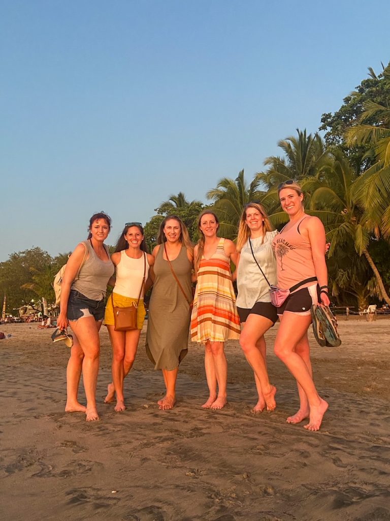 bachelorette party in Tamarindo, Costa Rica