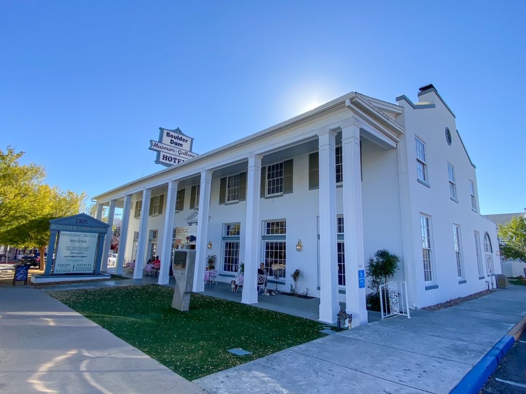 the Boulder Dam Hotel located in Boulder City, Nevada