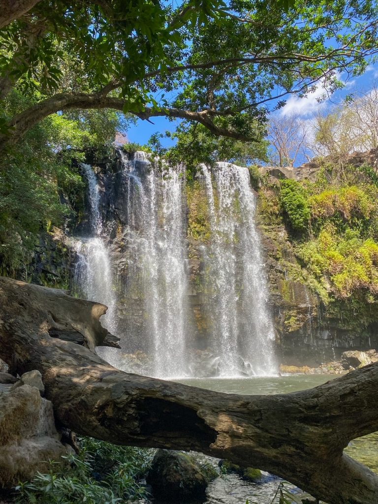 Llanos del Cortez Waterfall in Costa Rica