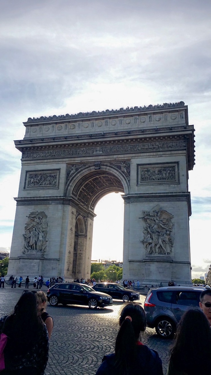 Arc de Triomphe in Paris, France