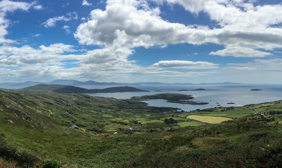 a stunning landscape from our visit to Ireland