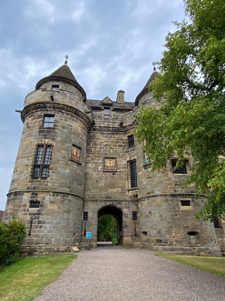 Falkland Palace in Falkland, Scotland