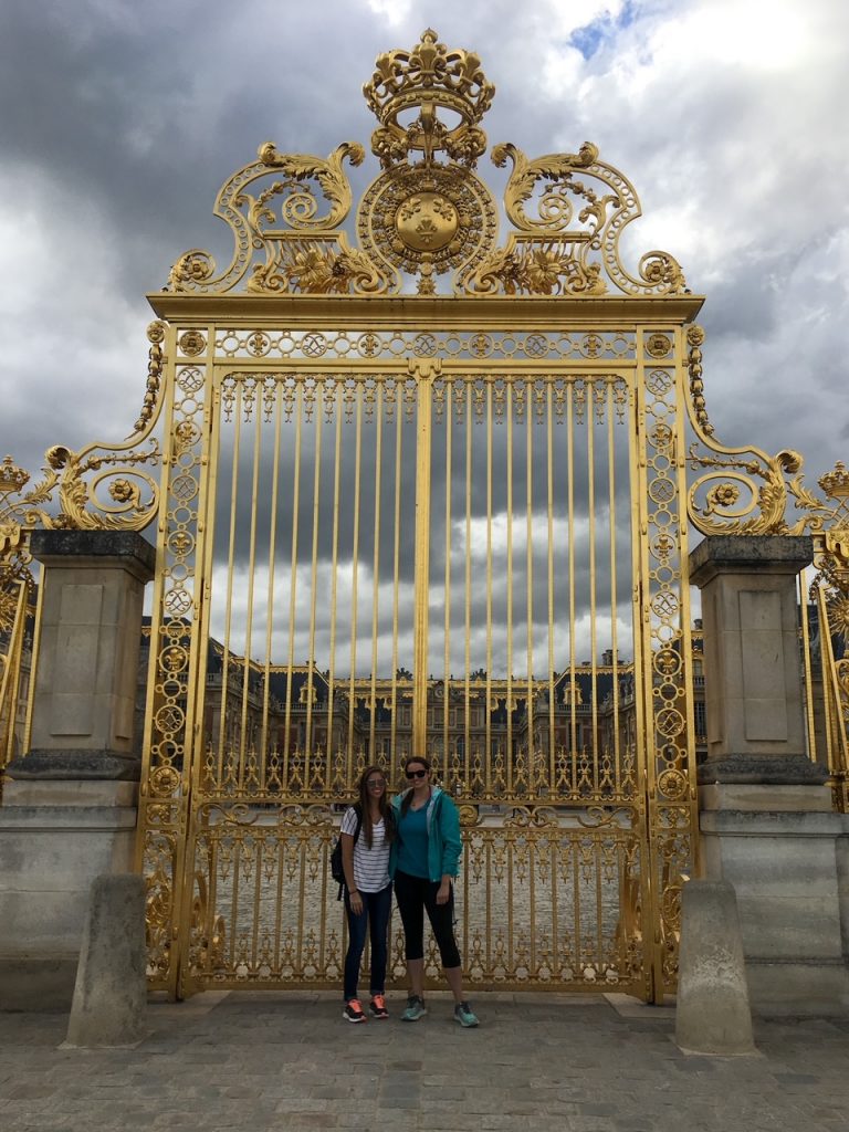 gate at the Palace of Versailles