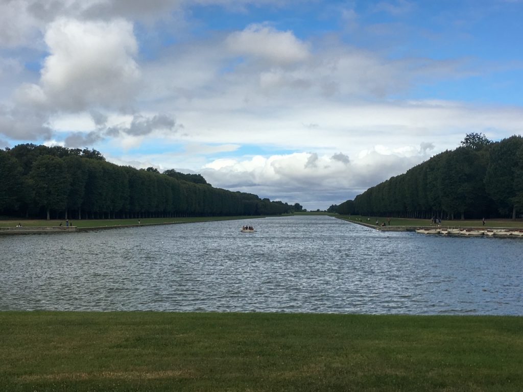 the Grand Canal at the Palace of Versailles