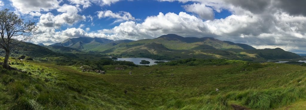 a photo of Ladies View from our visit to Ireland