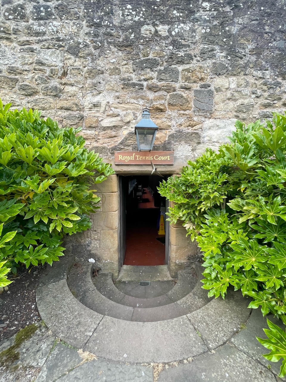 the Royal Tennis Court at Falkland Palace