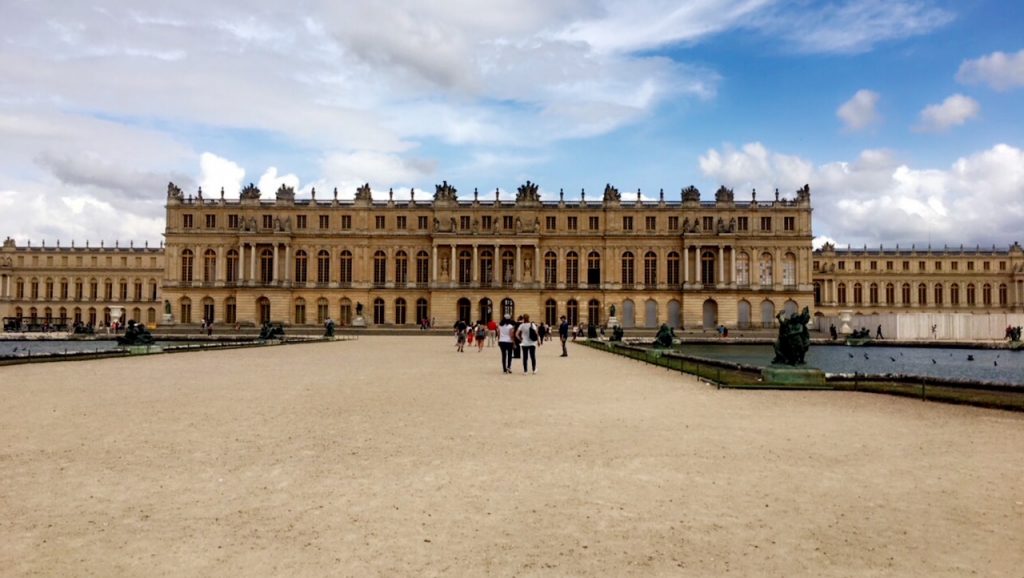 we got to go inside the Palace of Versailles during our visit to Versailles