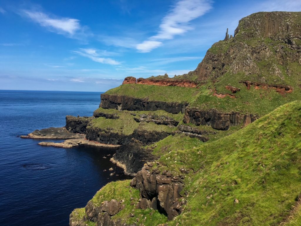 red rocks at the Giant's Causeway