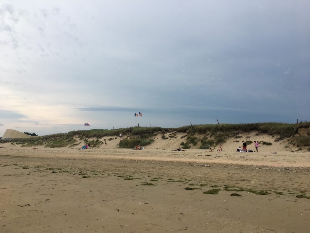 Utah Beach, one of the D-Day beaches of Normandy, France