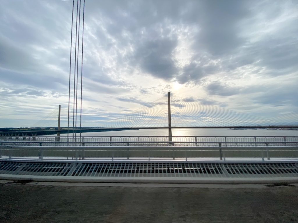 one of the Three Bridges on our way back to Edinburgh after our first day trip