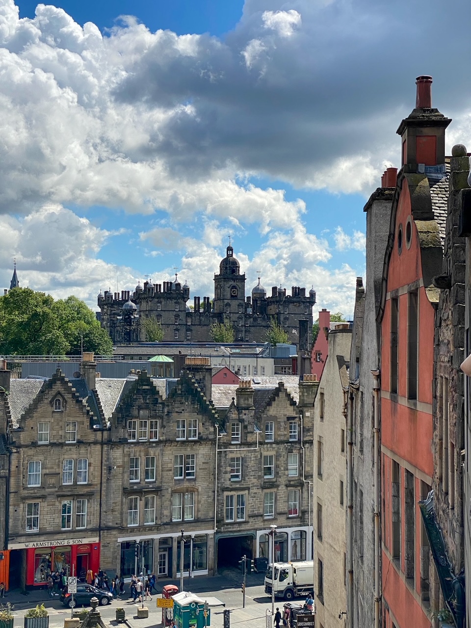 view from above Victoria Street