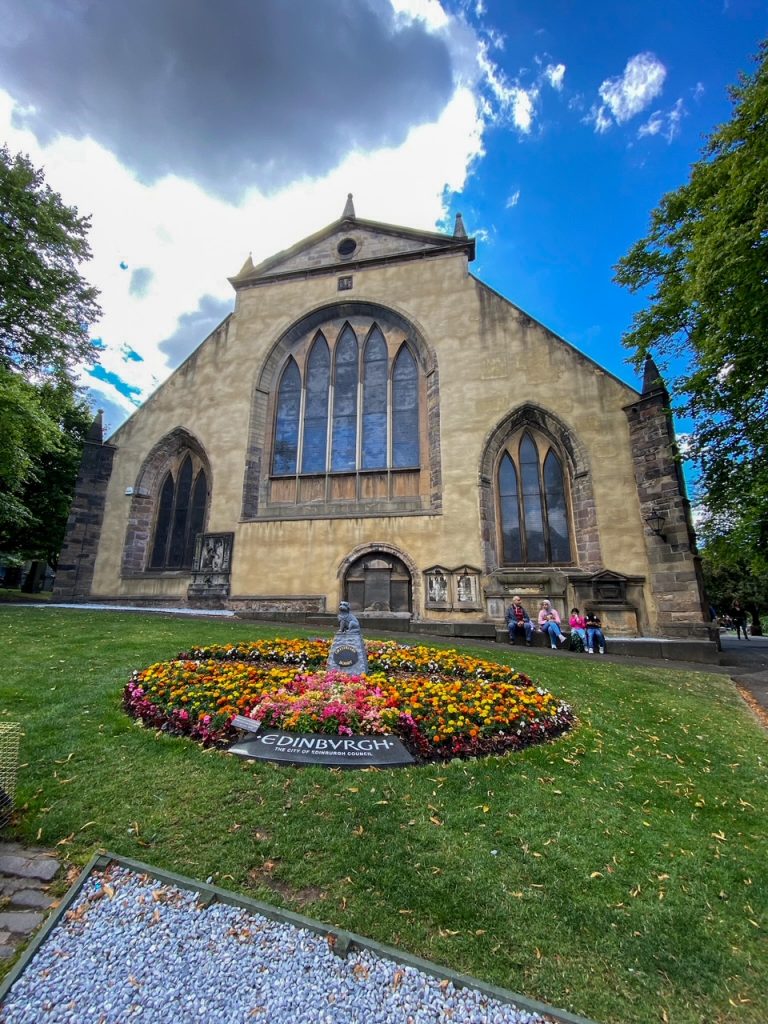 Greyfriars Kirk, the last stop on the first of our free walking tours in Edinburgh