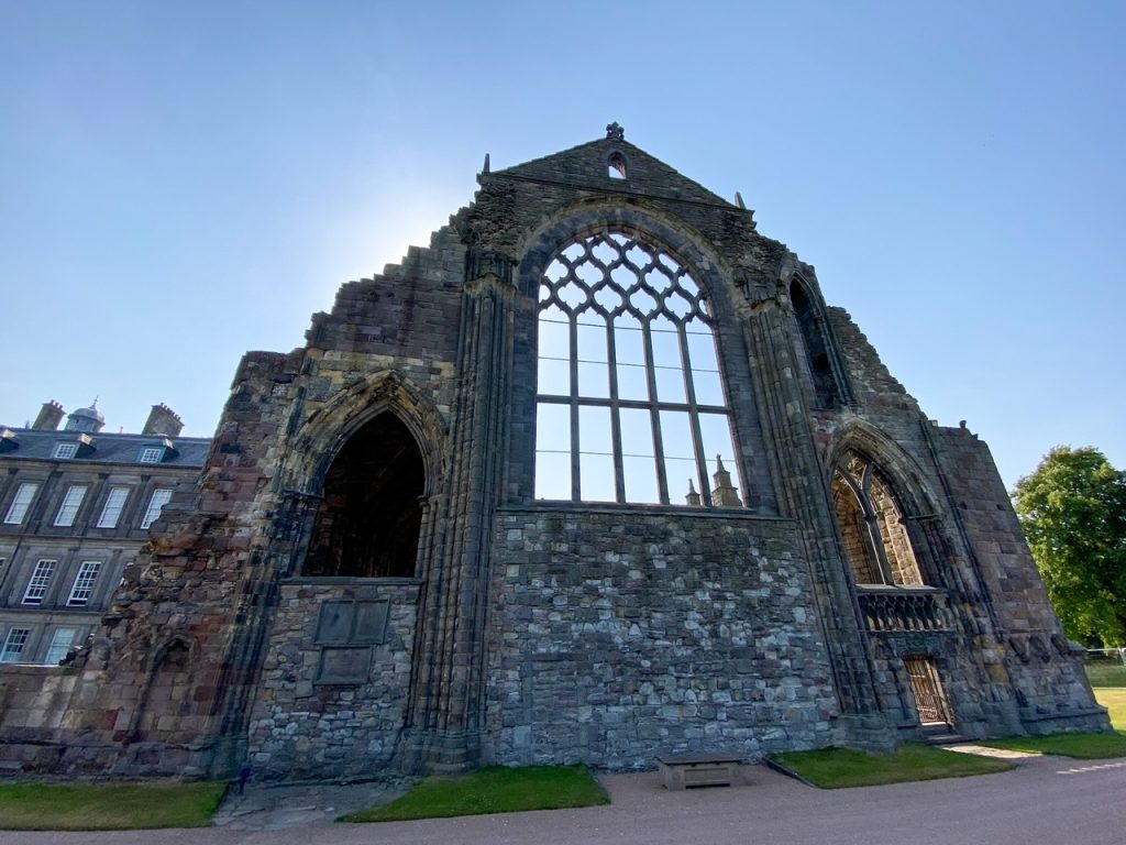 Abbey of Holyrood at the Palace of Holyroodhouse