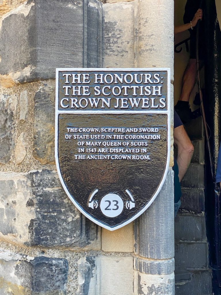 The Scottish Crown Jewels Sign