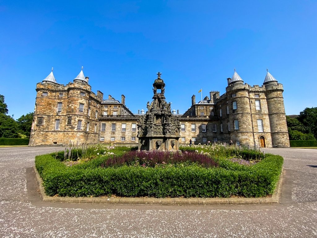 Palace of Holyroodhouse, another one of the best places to visit in Edinburgh