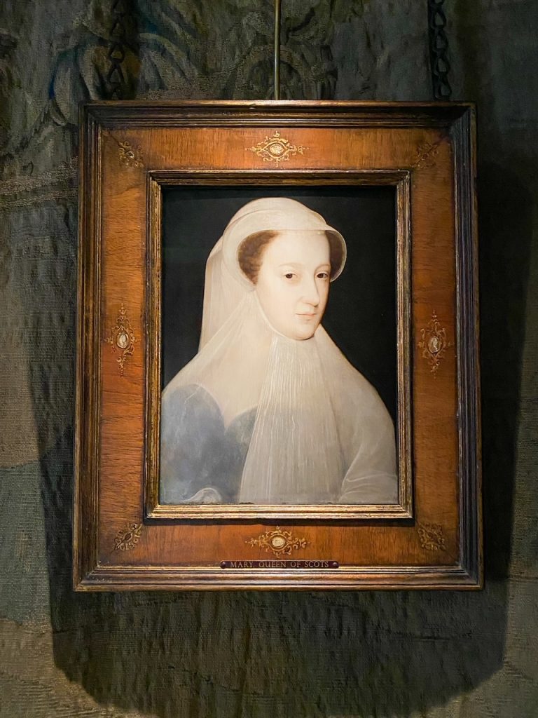 Portrait of Mary Queen of Scots at the Palace of Holyroodhouse