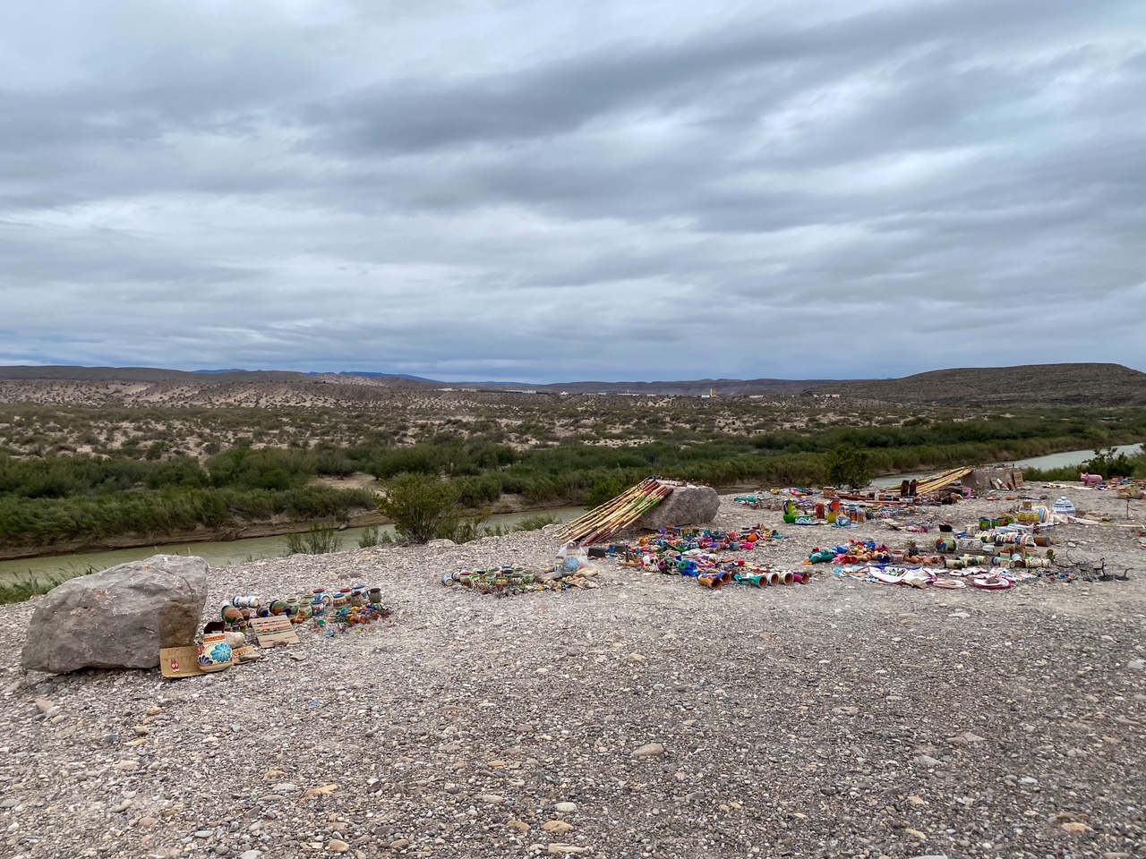 the Boquillas, Mexico Overlook in Big Bend National Park, Texas, United States